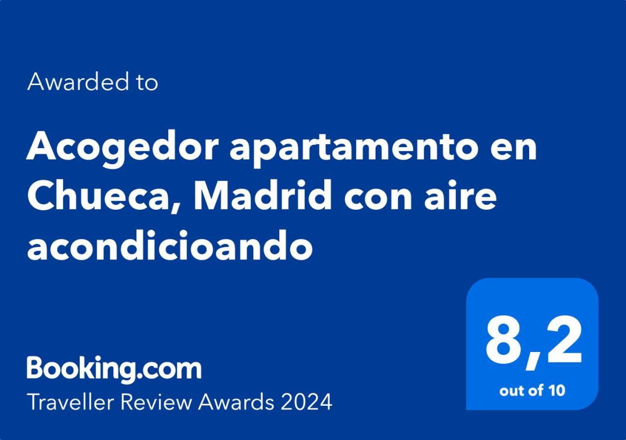 Comodo Y Acogedor Apartamento En Chueca, Gran Via Con Aire Acondicionado Y Calefaccion Madrid Eksteriør billede